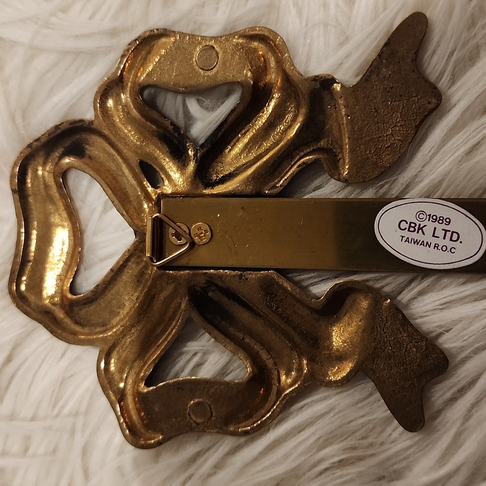 Vintage Brass Wall Hanging - Picture 5 of 6